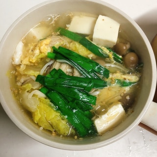 春雨スープ風♪しらたきと白菜の中華スープ